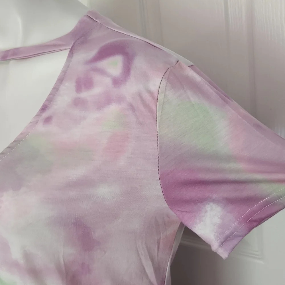 Multi Colored Tie Dye Shirt - Picture 6 of 11